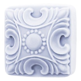 Molde sabonete pastilha Quadrada Decorada Molde sabonete pastilha Quadrada Decorada