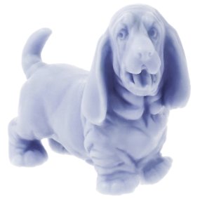 Molde perro teckel 3d