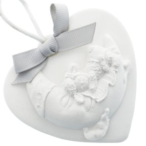 Médaillon moule mouton et cœur de lune