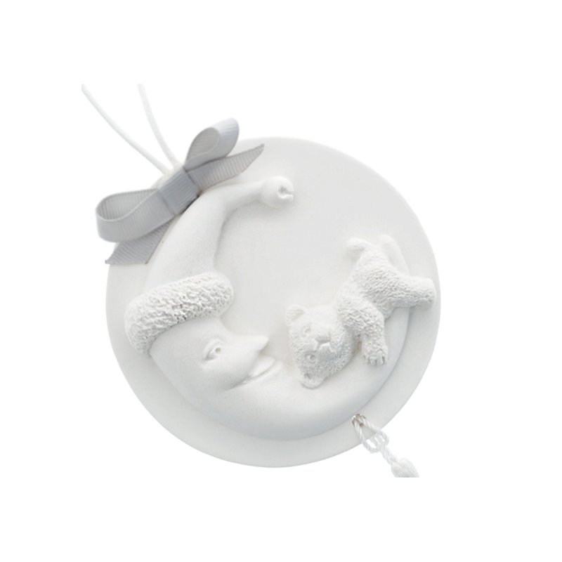 Moule de médaillon de lune et d’ours