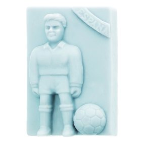 Molde sabonete jogador de futebol