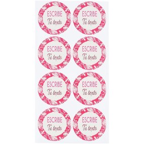 Pegatinas personalizadas kit exfoliante labial casero Pegatinas personalizadas kit exfoliante labial casero