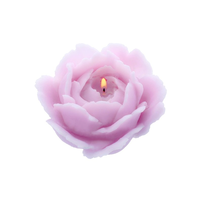 Molde para hacer velas clasicas rosa