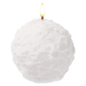 Molde velas bola de nieve 6 cm Molde velas bola de nieve 6 cm
