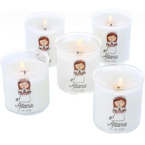 Bougies communion fille Bougies communion fille