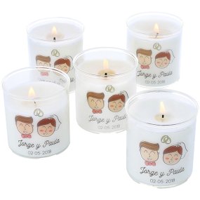 Velas personalizadas para casamento Velas personalizadas para casamento