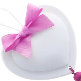 Molde ceramica perfumadas corazon medallon