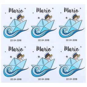 Adesivos personalizaveis marinheiro