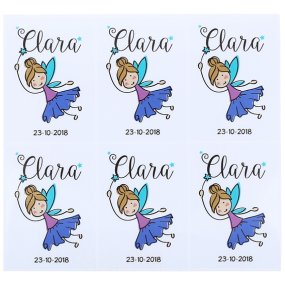 Pegatinas personalizables hada Pegatinas personalizables hada