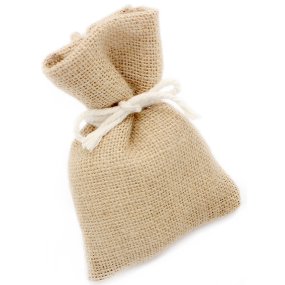 Sac en toile de jute parfumée