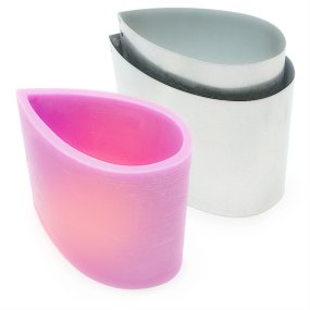 Molde Luminária Gota Metal 15 cm. Molde Luminária Gota Metal 15 cm.