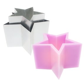 Molde Luminária Estrela para fazer velas ocas