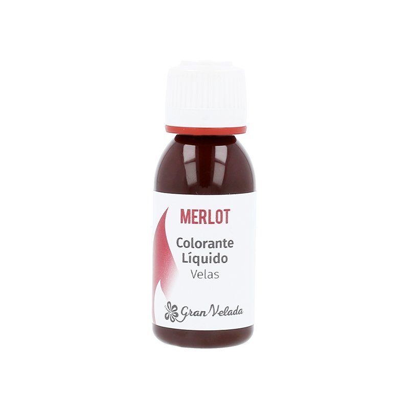 Corante liquido velas merlot