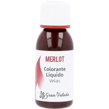 Corante liquido velas merlot