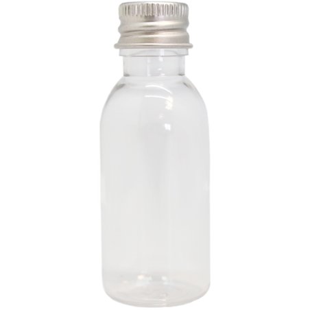 Bouteille plastique 30 ml bouchon en aluminium