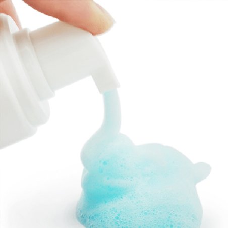 Garrafa 100 ml com tampa bomba de espuma