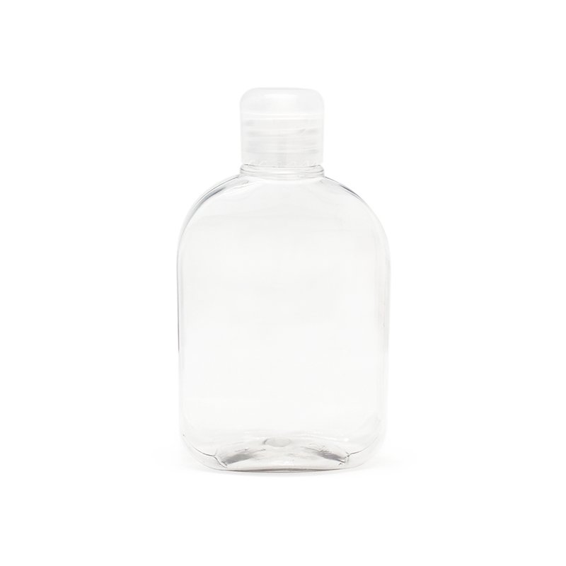 Plastique bottle petaca 250 ml plug charnière