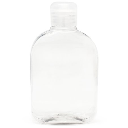 Plastique bottle petaca 250 ml plug charnière