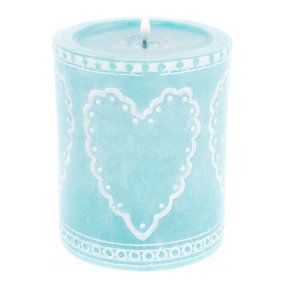 Molde de velas decorativas, Desenho Romântico.