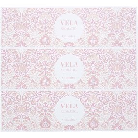 Autocollants personnalisés Fleurs persanes roses Autocollants personnalisés Fleurs persanes roses