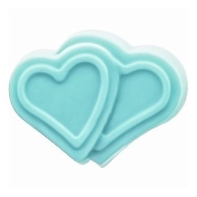 Molde coraçoes entrelaçados