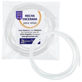 Mèche de bougie cirée 8-9 cm Mèche de bougie cirée 8-9 cm