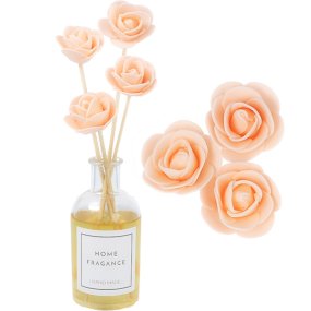 Vareta mikado com flor salmao