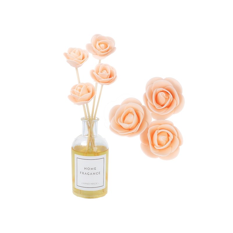 Vareta mikado com flor salmao