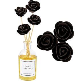 Varilla mikado con flor negra Varilla mikado con flor negra