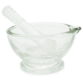 Mortier de verre 50 ml Mortier de verre 50 ml