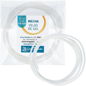Pavio para velas de gel 3 a 4,5 cm Pavio para velas de gel 3 a 4,5 cm