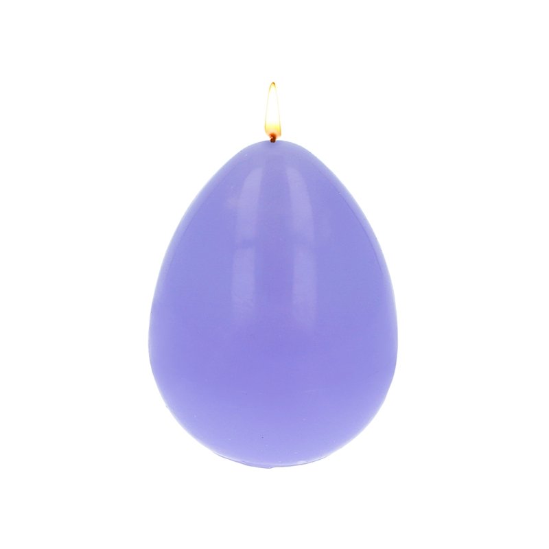 Molde vela huevo transparente