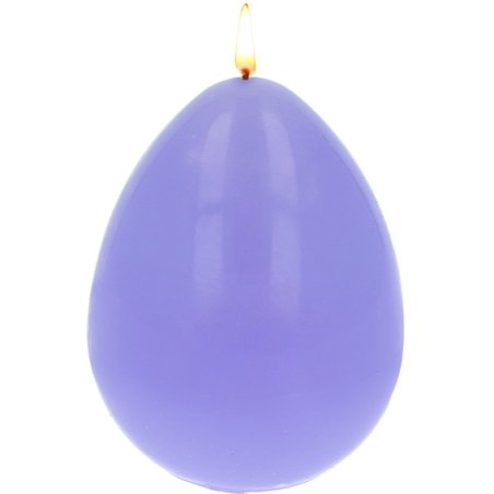 Molde vela huevo transparente
