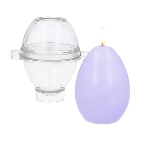 Molde vela ovo acrilico 4 x 7 cm Molde vela ovo acrilico 4 x 7 cm