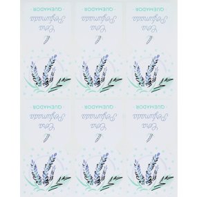 Adesivos saco perfumado alfazema