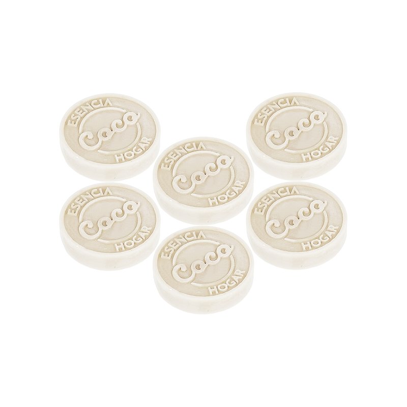 Molde cera aromatizada coco