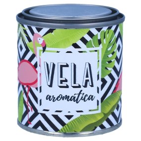 Adesivos latas velas safari