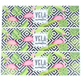 Adesivos latas velas safari