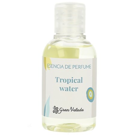 Esencia de perfume tropical water