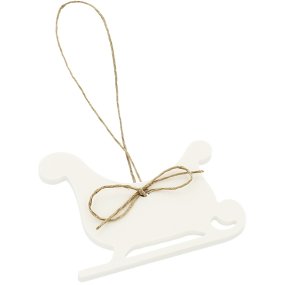 Figurine de moule de traîneau à accrocher