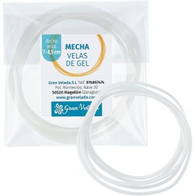 Mèche pour bougies en gel 7-8,5 cm