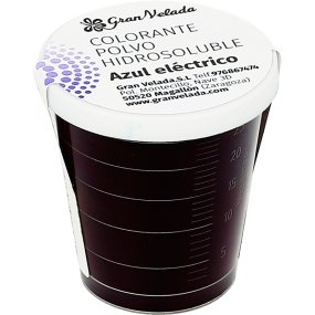 Colorante azul electrico hidrosoluble en polvo Colorante azul electrico hidrosoluble en polvo