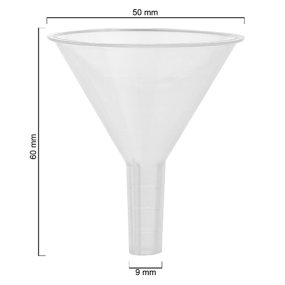 Funil para perfume de plastico 50 ml