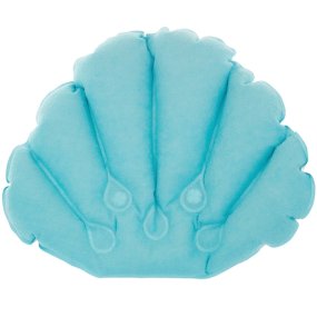 Almohada para bañera con ventosas concha de mar Almohada para bañera con ventosas concha de mar