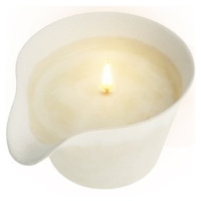 Recipiente 200 ml biodegradavel para velas de massagem