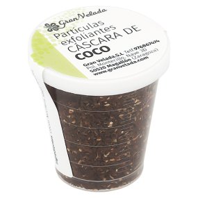 Particulas exfoliantes de cascara de coco 1000 micras