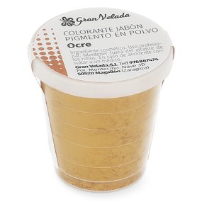 Pigment en poudre d’ocre pour savon