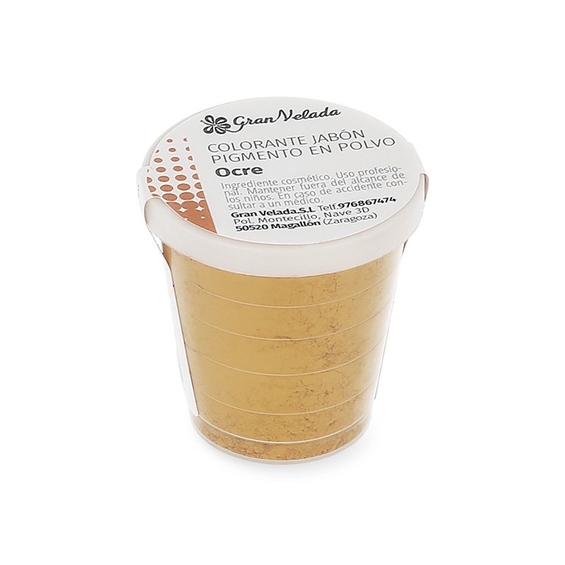 Pigment en poudre d’ocre pour savon