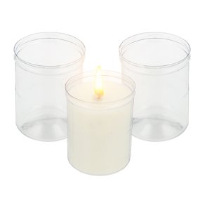 Petit récipient 100 ml liturgique à bougies Petit récipient 100 ml liturgique à bougies