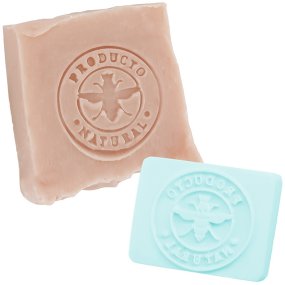 Carimbo para sabonetes louros